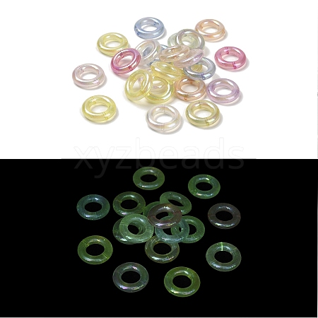 Luminous UV Plating Acrylic Beads LACR-R001-02A-1