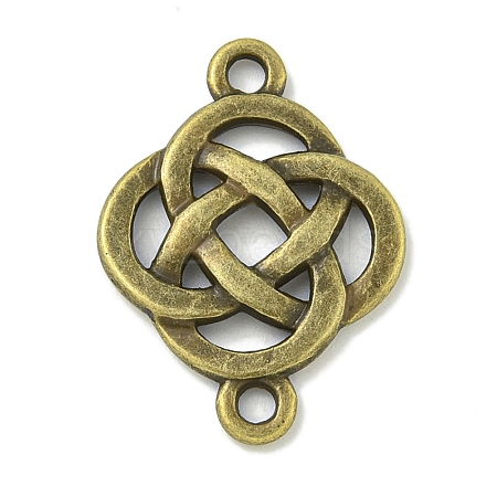 Tibetan Style Alloy Connector Charms TIBE-I026-6023AB-1