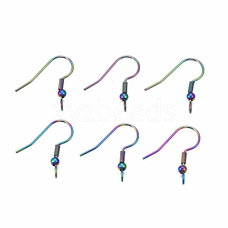 304 Stainless Steel Earring Hooks STAS-N098-008-1