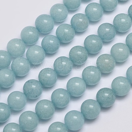 Natural & Dyed Malaysia Jade Bead Strands X-G-A146-10mm-A25-1