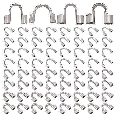 160Pcs 4 Styles 304 Surgical Stainless Steel Wire Guardian and Protectors STAS-ME0002-19-1