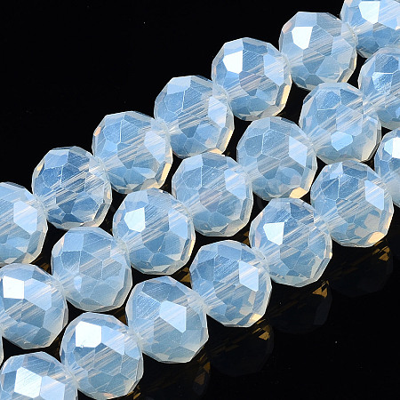 Electroplate Glass Beads Strands EGLA-A044-J4mm-A06-1