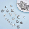 Tibetan Style Alloy Pendants TIBEP-SC0001-28AS-5