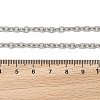 Tarnish Resistant 316 Surgical Stainless Steel Cable Chain Bracelets BJEW-M188-06-2