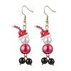Glass Seed Beads Dangle Earrings EJEW-MZ00504-01-2