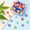 65Pcs Handmade Polymer Clay Beads CLAY-YW0001-68-6