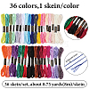 Polycotton Embroidery Floss OCOR-WH20005-49A-2