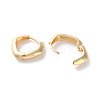 Rack Plating Brass Hoop Earrings EJEW-S241-18G-2