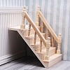 Wood Stairs Ornaments PW-WG76809-01-3