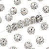 Brass Crystal Rhinestone Beads RB-9X10-2