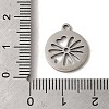 201 Stainless Steel Pendants STAS-E211-07P-3