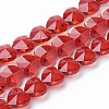 Transparent Glass Beads GLAA-Q066-14mm-A-M-2