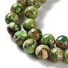 Dyed Natural Regalite/Imperial Jasper/Sea Sediment Jasper Beads Strands G-B124-C01-09-4