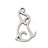 201 Stainless Steel Pendants STAS-F316-04P-02-1