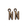 Tibetan Style Alloy Pendants TIBE-S108-108N-AB-NR-1