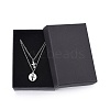 Non-Tarnish 304 Stainless Steel Tiered Necklaces NJEW-JN02350-02-5