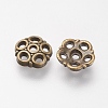 Tibetan Style Alloy Bead Caps LS-MLF9832Y-NF-2