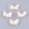 Faux Mink Fur Tassel Pendant Decorations FIND-T040-06-1