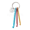 Aluminum Crochet Hooks Keychain KEYC-JKC01013-03-2