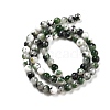 Natural Persian Jade Beads Strands G-D434-6mm-M-4