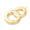 Textured 304 Stainless Steel Pendants STAS-K317-03G-2