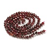 Natural Garnet Beads Strands LS-G-I341-09C-5