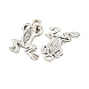 Tibetan Style Alloy Frog Pendants TIBEP-S291-05-RS-2