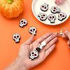 10Pcs Skull Silicone Beads JX889A-5