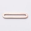 PVD Vacuum Plating 304 Stainless Steel Linking Rings for Jewelry Making LS-STAS-G215-20RG-1
