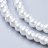 Glass Pearl Beads Strands HY-6D-B01-3