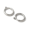 316 Surgical Stainless Steel Spring Gate Rings STAS-H234-06P-02-2