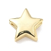 Star Brass Slide Charms X-KK-P349-18A-G-1
