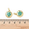 Brass Enamel Pendants KK-I371-30G-03-3