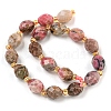 Natural Rhodonite Beads Strands G-N342-49-3