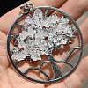 Natural Quartz Crystal Pendants PW-WGAD641-06-1