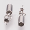 Tarnish Resistant Stainless Steel Cup Bail Pin Pendants STAS-P149-03P-2