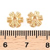 Brass Micro Pave Cubic Zirconia Beads KK-H538-20B-G-3