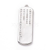 Eco-friendly Brass Micro Pave Clear Cubic Zirconia Pendants KK-D079-16P-1