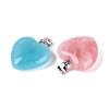 Dyed Natural Quartz Pendants G-Q606-101P-2
