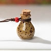 Porcelain Perfume Bottle Necklaces PW-WG52988-02-1