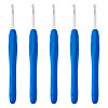 TPR Handle Aluminum Crochet Hook Needles TOOL-TA0001-13C-1