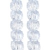 Electroplate Baking Paint Transparent Glass Beads Strands GL-CBA17FF-02F-2