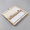 Iron Wood Storage Boxes CON-WH0095-154-2