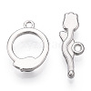 304 Stainless Steel Toggle Clasps STAS-A092-05P-1-3