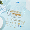 SUNNYCLUE DIY Star Sun Earring Making Kits DIY-SC0020-27-7