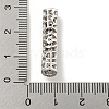 Brass Micro Pave Black Cubic Zirconia Beads KK-G493-12P-02-3