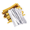 2 Bags 2 Colors Metallic Wire Twist Ties DIY-TADJ0001-04-2