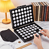 Rectangle Black Aluminum Alloy Organizer Handled Boxes CON-WH0089-254A-3
