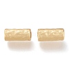 Eco-Friendly Matte Alloy Tube Beads X-PALLOY-N161-03-MG-NR-2