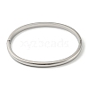 Non-Tarnish 304 Stainless Steel Smooth Hinged Bangles BJEW-Q772-01P-2